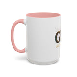 GMP 'God Money Power' Accent Coffee Mug — 11/15 oz Inspirational Ceramic