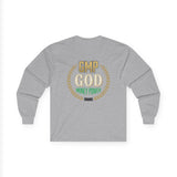 Money Power Long Sleeve Tee — “GMP GOD” Laurel Graphic