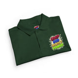 Youth Polo Shirt — Colorful "Camp Gov Summer Power" Logo Tee