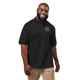 Embroidered Floral 'Love Grows' Polo Shirt