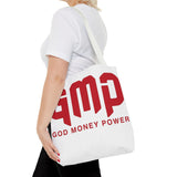 Tote Bag — GMP (God Money Power) Bold Red Logo Tote