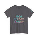 Graphic Tee — "God Money Power" Spiritual Streetwear T-Shirt
