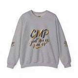 Crewneck Sweatshirt — GMP "God Money Power" Graphic Pullover