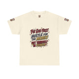 Inspirational Graphic Tee — "Put God First, Hustle for the Money, Put Yourself in Power"