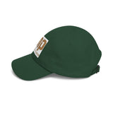 God Money Power Dad Cap — White Embroidered Baseball Hat