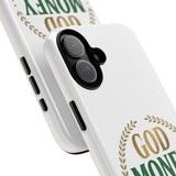 Phone Case — "God Money Power" Inspirational Religious Design