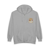 God Money Power Zip Hoodie — Vintage Inspirational Faith & Prosperity Sweatshirt
