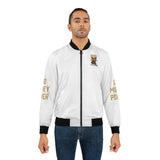 God Money Power Bomber Jacket – Motivational Religious Streetwear