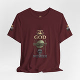 God Money Power T-Shirt — Bold Faith & Hustle Graphic Tee