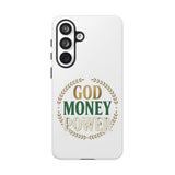 Phone Case — "God Money Power" Inspirational Religious Design