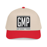 GMP 'God Money Power' Mid-Profile Baseball Cap — Embroidered Logo Snapback