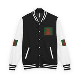 Letterman Jacket — Retro Santa Portrait Varsity Jacket