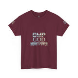 GMP GOD Money Power Tee — Metallic Logo Graphic T-Shirt