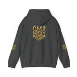 GMP "Good Money Power" Hoodie — Retro 3D Gold Logo Pullover