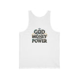 God Money Power Tank Top — Faith & Hustle Graphic Tank