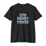 God Money Power Graphic T-Shirt