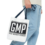 GMP Tote Bag — God Money Power Bold Logo Canvas Tote