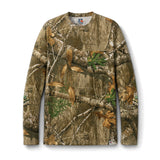 God Power Camo Long Sleeve Tee — Realtree Hunting Pocket Shirt