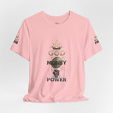 God Money Power T-Shirt — Bold Faith & Hustle Graphic Tee
