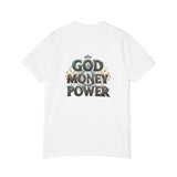 God Money Power T-Shirt — Faith & Hustle Graphic Tee