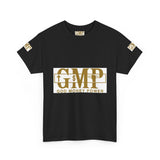 GMP "God Money Power" Graphic Tee – White Gold Logo