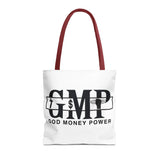 GMP "God Money Power" Graphic Tote Bag – Faith & Hustle Everyday Carry