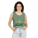 God Money Power Tank Top — Bold Faith & Hustle Graphic Tank