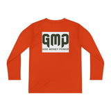 Youth Long Sleeve Tee — GMP "God Money Power" Logo