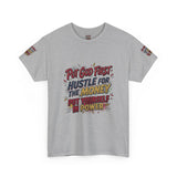 Inspirational Graphic Tee — "Put God First, Hustle for the Money, Put Yourself in Power"