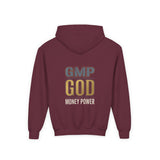 GMP GOD Youth Hoodie — "Money Power" Graphic Pullover