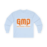 GMP (God Money Power) Long Sleeve Tee — Bold Faith & Prosperity Graphic Shirt