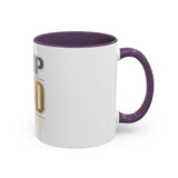 GMP GOD Money Power Accent Coffee Mug — Motivational Office Gift (11/15oz)