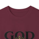 God Money Power- Skull Ultra Cotton Long Sleeve Tee
