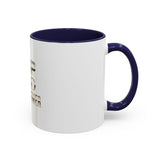 GMP GOD Money Power Accent Coffee Mug — Metallic Text 11/15oz