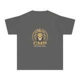 Youth Tee — Gold Lion Crest "GMP" Graphic