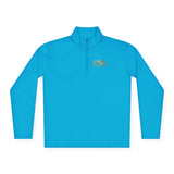 Quarter-Zip Pullover — Gold GMP (God Money Power) Logo Athletic Pullover