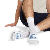 Men's GMP Logo Slide Sandals — Removable Strap Athletic Pool Slides