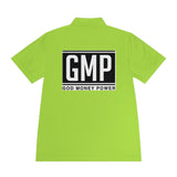 GMP "God Money Power" Men's Polo Shirt - Athletic Logo Golf Tee