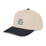 God Money Power Baseball Cap — Retro Text Embroidered Mid-Profile Hat