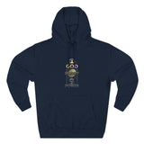 God Money Power Hoodie — Bold Religious & Motivational Graphic Pullover