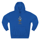 God Money Power Hoodie — Bold Religious & Motivational Graphic Pullover