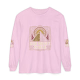 Long Sleeve T-Shirt — 'God Money Power' Pyramid Graphic
