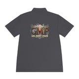 GMP God. Money. Power. Logo Polo