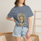 Lion Crest T-Shirt — GMP Gold Emblem Graphic Tee