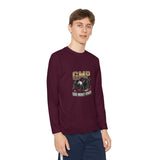 Youth Long Sleeve Tee — GMP (God Money Power) Eagle Graphic