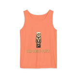 GMP Tank Top — God • Money • Power Gold Block Graphic