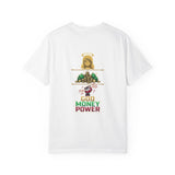 God Money Power T-Shirt — Angel, Stacks of Cash Graphic Tee