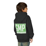 GMP Youth Hoodie — 'God Money Power' Green Logo Pullover