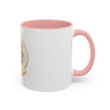 Lion Crest Accent Coffee Mug — GMP Logo Gold Shield