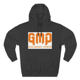 GMP "God Money Power" Hoodie — Bold Orange Streetwear Fleece